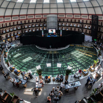 locatie - koepelgevangenis - futuredome events - 03 Klimaattop - overzichtsfoto atrium