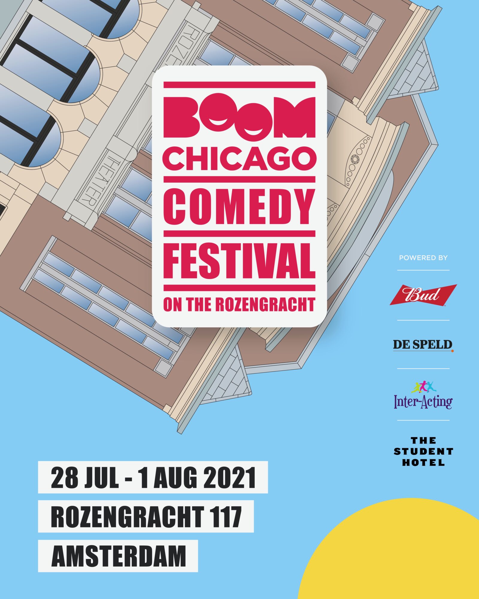 Boom Chicago’s eerste Comedy Festival onthult wereldberoemde namen en