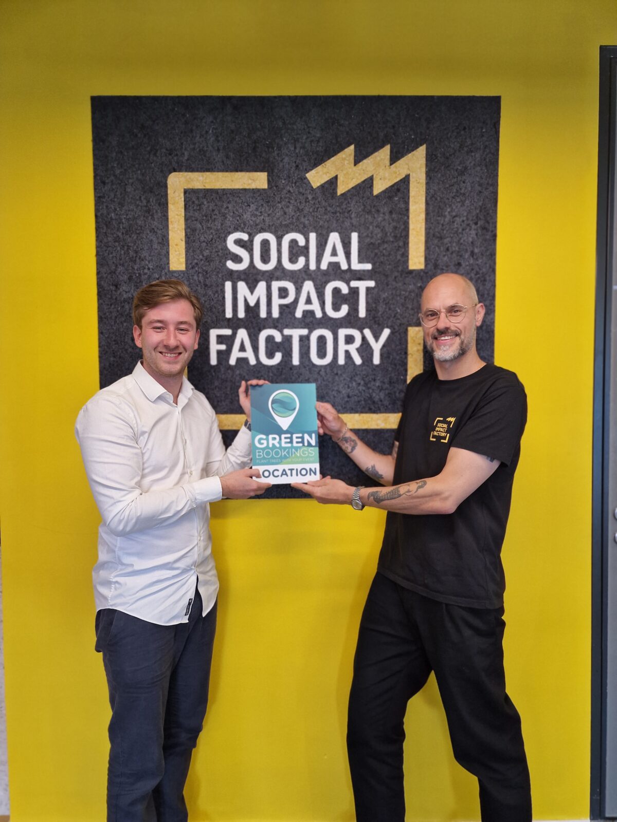 Greenbookings x Social Impact Factory