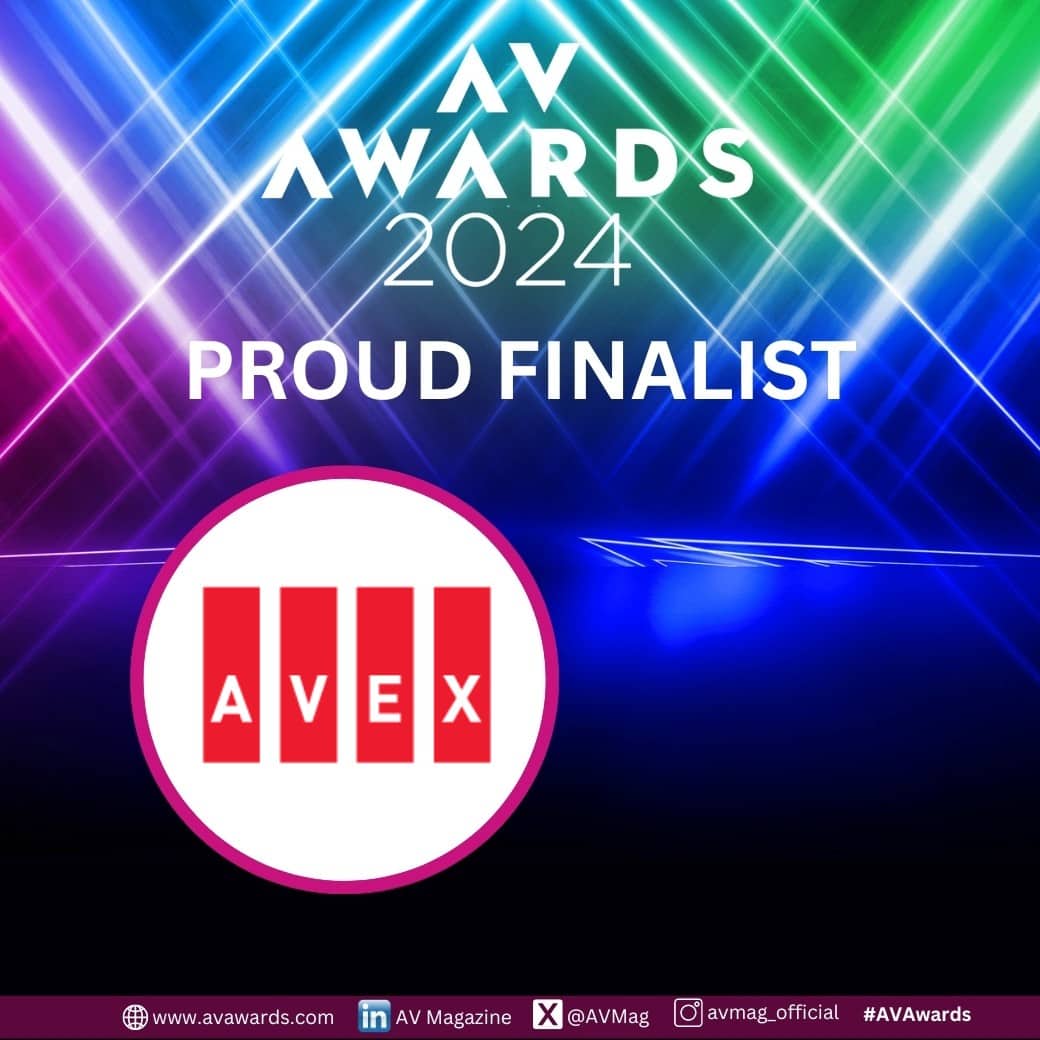 AVEX AV Awards - proud finalist 1040x1040