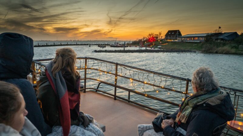 Forteiland Pampus op de boot _ fotograaf Rien de Jager